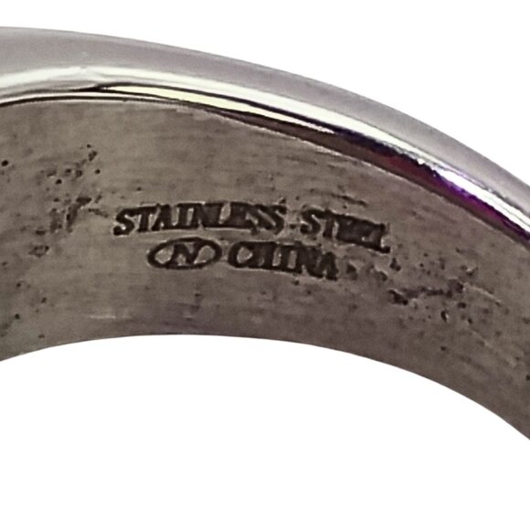 Mens Full Armor of God Stainless Steel Cross Ring Size 11.5 ArmoRing Religious - Picture 6 of 8